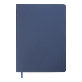 Щоденник датований BUROMAX 2024 STEEL A5 синій BM 2127-02