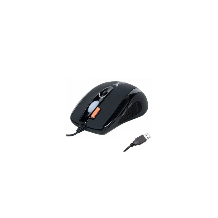 Миша дротова A4Tech X-718BK black