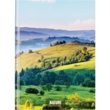 Блокнот Nature of Ukraine: пейзаж, А4, тверда обкл., 96 арк., кліт.