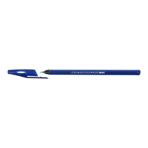 Ручка масляна Buromax Linea синя BM.8362-01