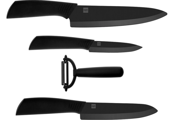 Набір ножів 4 шт Hot weather nano ceramic knife
