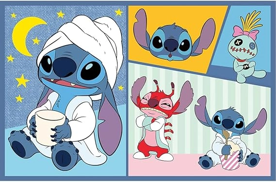 Пазли Trefl 2x70 Lilo&Stitch Зі Стічем не нудно