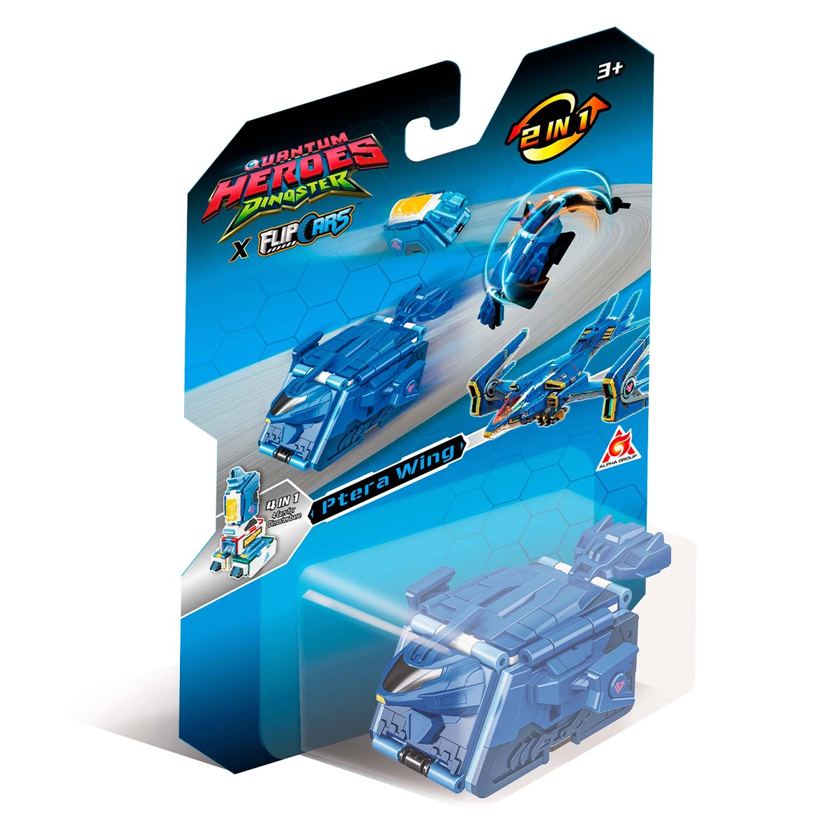 Машинка-трансформер 2 в 1 DINOSTER EU636310R