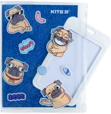 Блокнот силіконова обкладинка  80 арк   Blue dogs