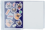 Блокнот силіконова обкладинка  80 арк   Blue dogs