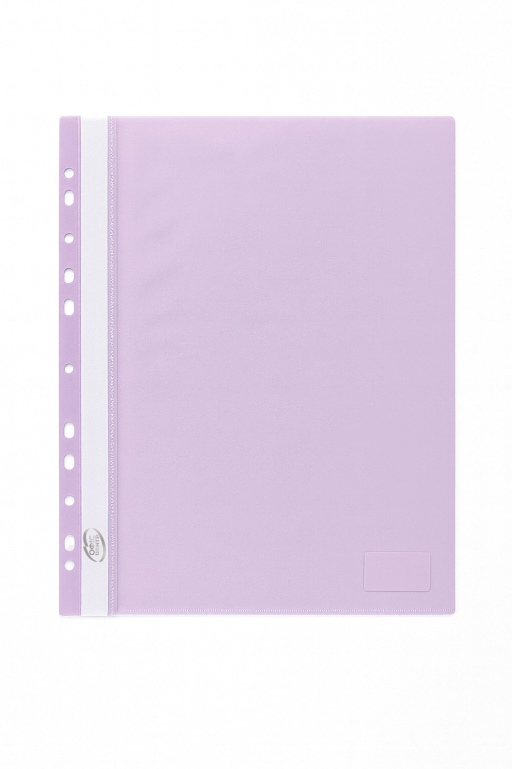 Папка-швидкозшивач А4 Офіс Центр з перфорацією лавандова ОС31510-22