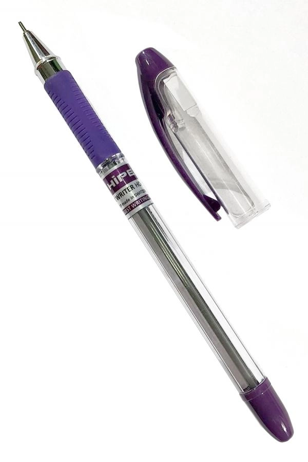 Ручка масляна Maxriter 335 (338) фіолетова 