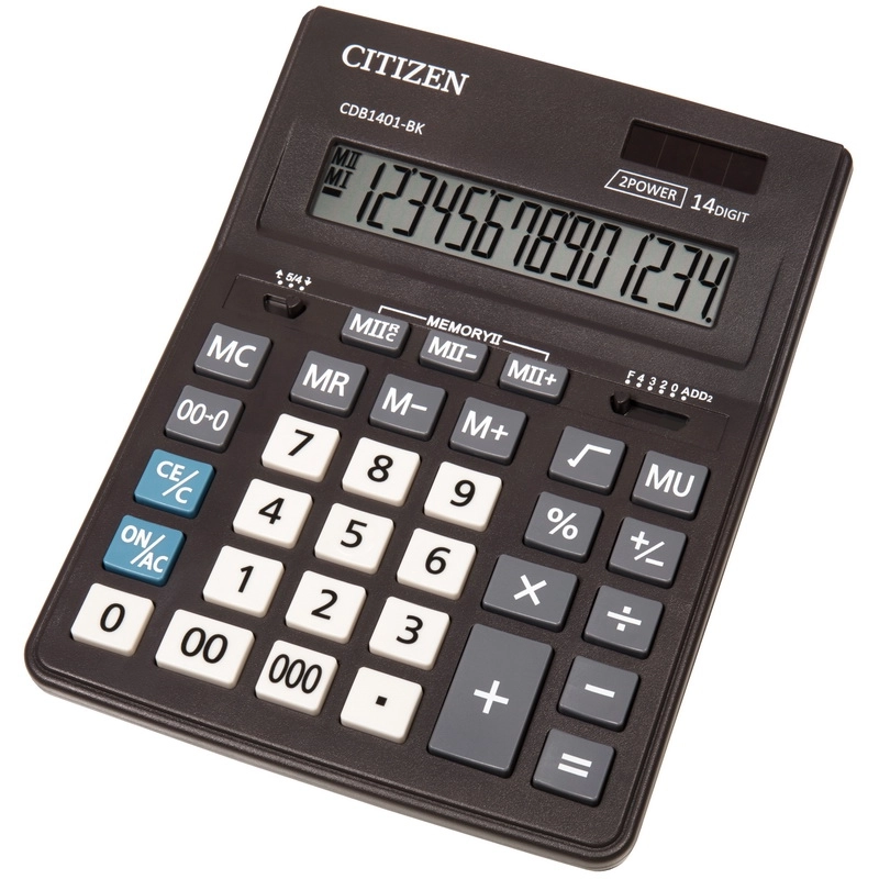 Калькулятор Citizen CDB-1401 BK