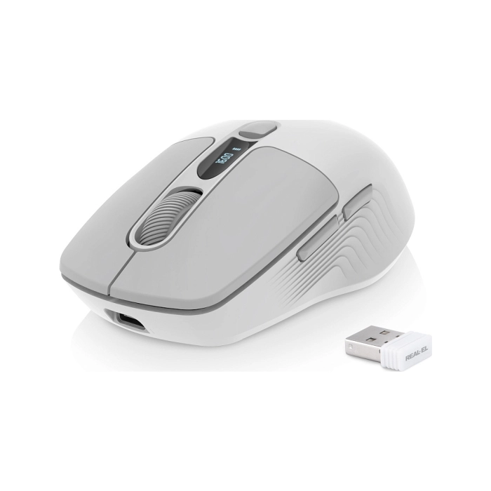 Миша бездротова REAL-EL RM-480W White Миша бездротова REAL-EL RM-480W White