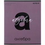 Зошит предметн 48 арк клітинка софт т УФ лак Letters алгебра K24-240-8