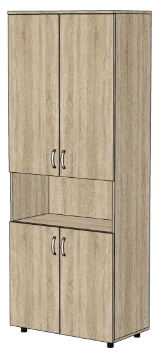 2ШК-105 шафа стелаж вишня