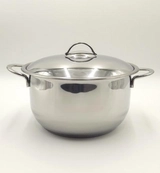Кастрюля OMS KINOX D34 16,5 л з кришкою сталь OMS KINOX-34-16,5л