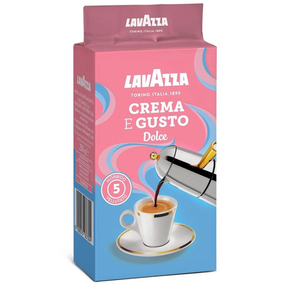 Кава мелена Lavazza Crema&Gusto Dolce 250г
