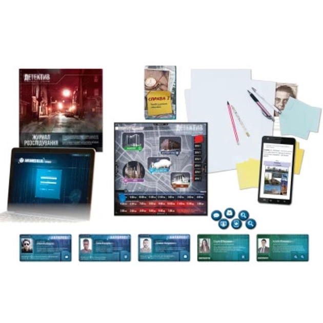 Гра настільна Детектив Сучасне розслідування Detective: A Modern Crime Board Game GKCH174dt
