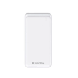 Універсальна мобiльна батарея CW Power Bank 10 000 mAh Slim (USB QC3.0 + USB-C PD 18W) White