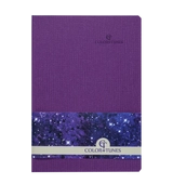 Блокнот діловий  А5 COLOR TUNES 96л кл BM.295100-07 фіолетовий