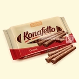 Вафельні трубочки Konafetto з начинкою крем-какао ВКФ 156г