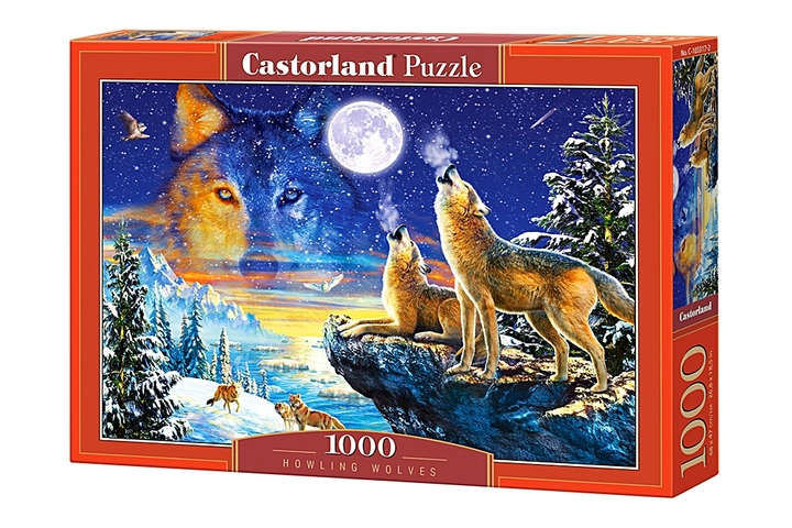 Пазли Castorland 1000 деталей Виття вовків C-103317