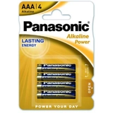 Батарейка Panasonic ALKALINE POWER лужна AAA блістер, 4 шт. (LR03REB/4BPR)