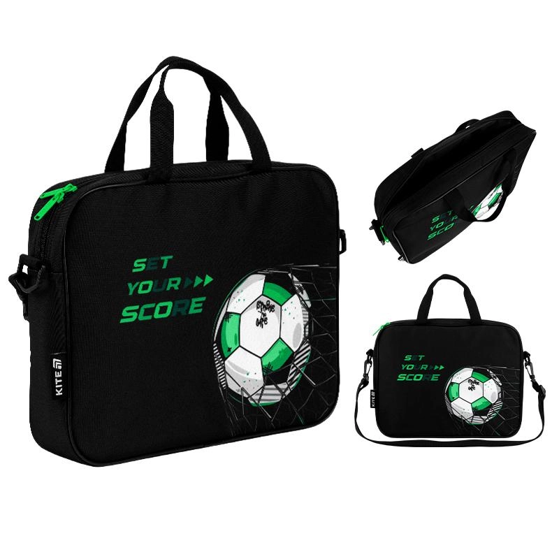 Шкільна текстильна сумка Kite A4, 1 від., 589 Football K26-589-2 K26-589-2 Шкільна текстильна сумка Kite A4, 1 від., 589 Football K26-589-2 K26-589-2