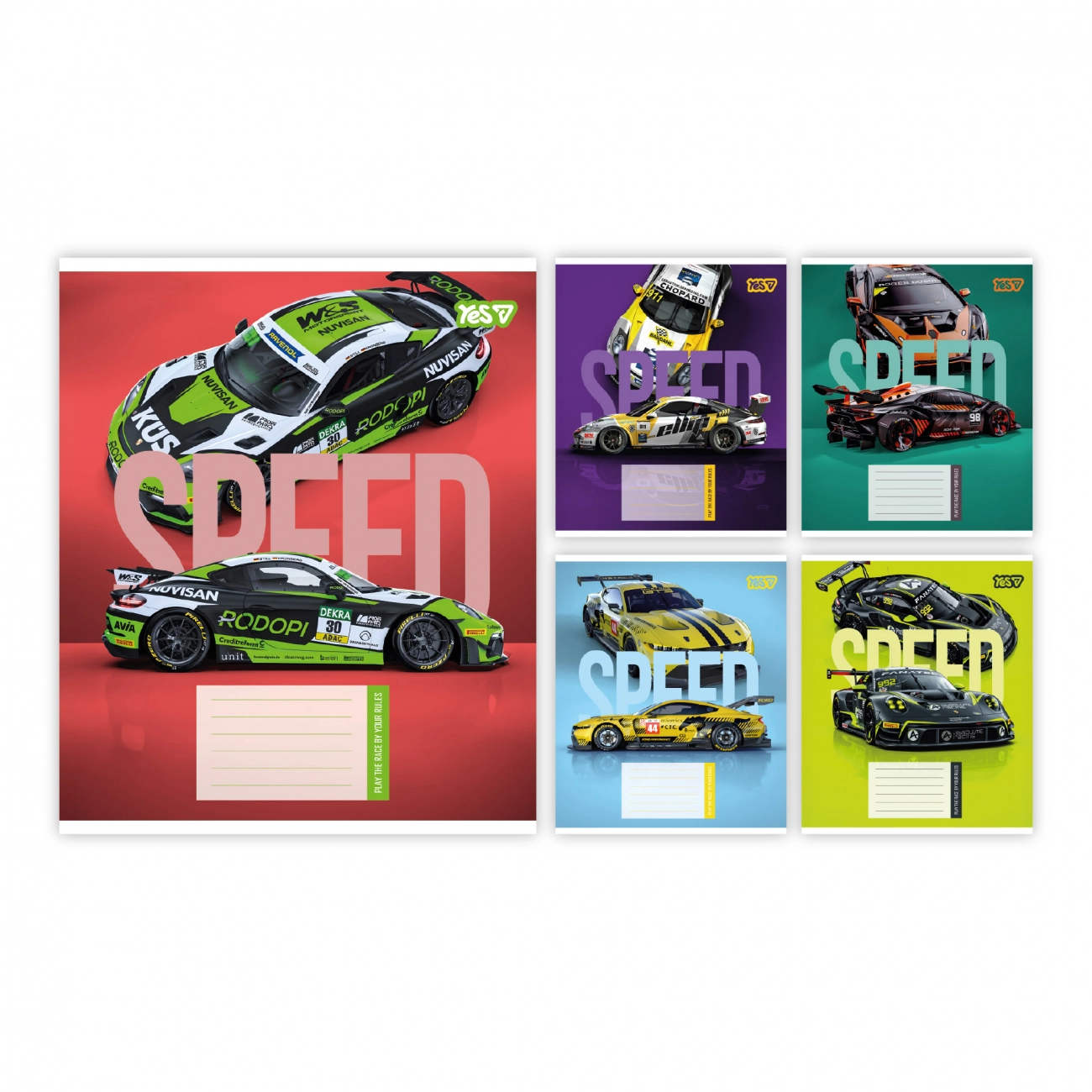 Зошит учнівський 18 клітинка Yes Speed 768722 Зошит учнівський 18 клітинка Yes Speed 768722