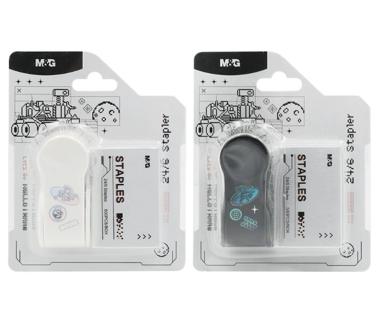 Степлер зі скобами M&G 24/6 50 шт ABS916EU