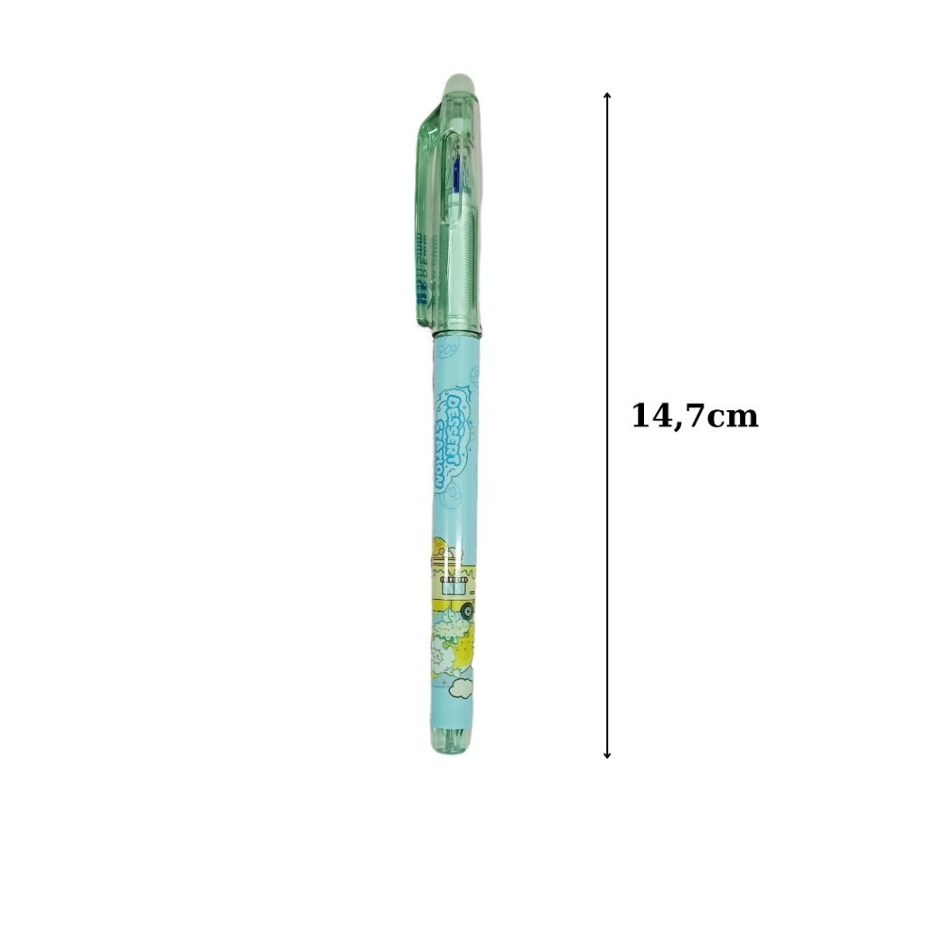 Ручка гелева пиши стирай M&G 0,5 мм, синя AKP182A6D205E1H