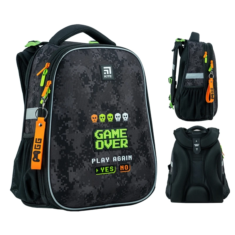 Рюкзак Kite Education каркасний 531 Game Over K24-531M-6