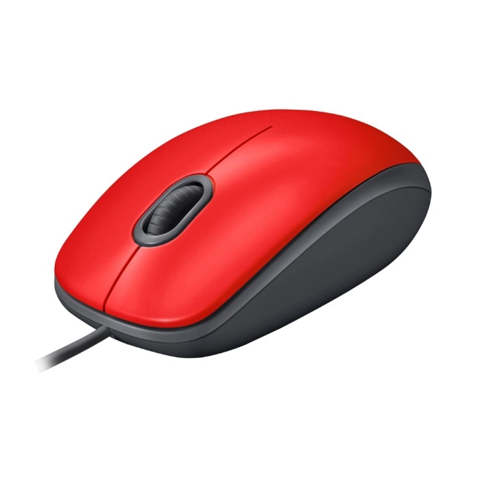 Миша дротова Logitech M110 Silent USB Red (910-006759)