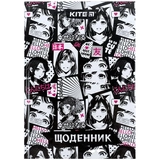 Щоденник шкільний Kite тверда обкладинка Anime K24-262-7