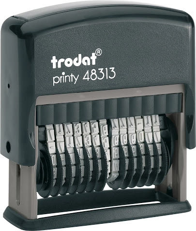 Нумератор пластиковий Trodat 48313 13-ти розрядний 3,8 мм.