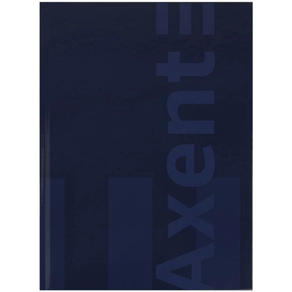 Блокнот А4 Axent 203х273 мм 96 аркушів клітинка One color синя 8426-3-A — фото 2