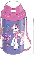 Пляшечка для води Proncess unicorn 500мл 45021-2