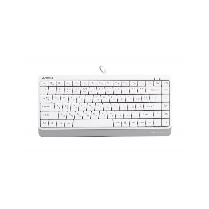 Клавіатура A4Tech FKS11 USB White