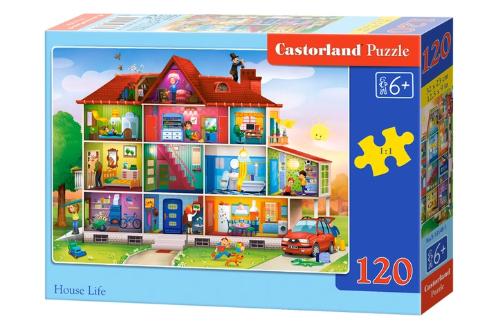 Пазли Castorland 120 деталей Домашнє життя B-13548