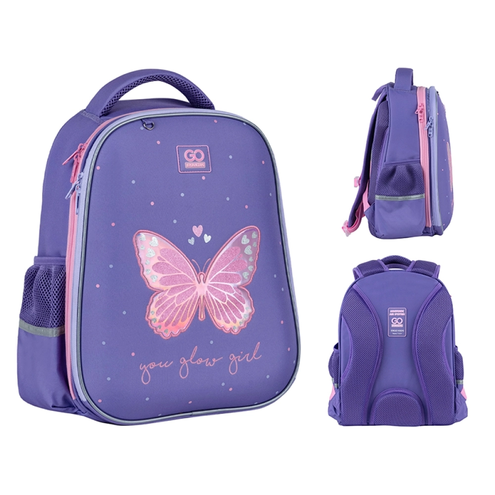 Рюкзак GoPack Education напівкаркасний 165M Glowing GO25-165M-4