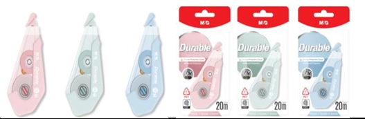 Коректор стрічка M&G 20Мх5мм Durable 76471 ACT7647110A4E1H