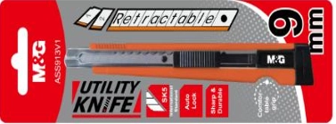 Ніж канцелярський M&G Utility 9мм Autolock 913V1 ASS913V1