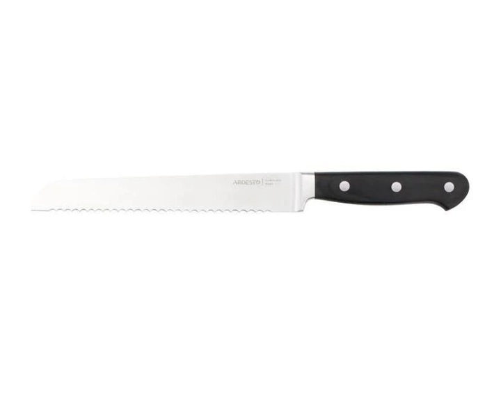 Кухонний ніж для хліба Ardesto Black Mars 32 см AR2033SW