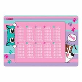 Підкладка для столу 1Вересня табличка множення Best Friend 6129