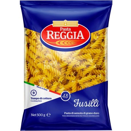 Макарони Pasta Reggia Fusilly №48. 500гр