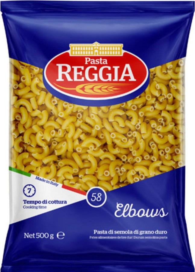 Макарони Pasta Reggia Elbius №58 500 г