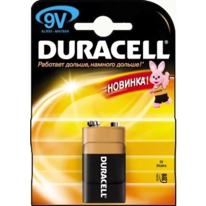 Батарейка Duracell 6LR61 NEW КРОНА 9V