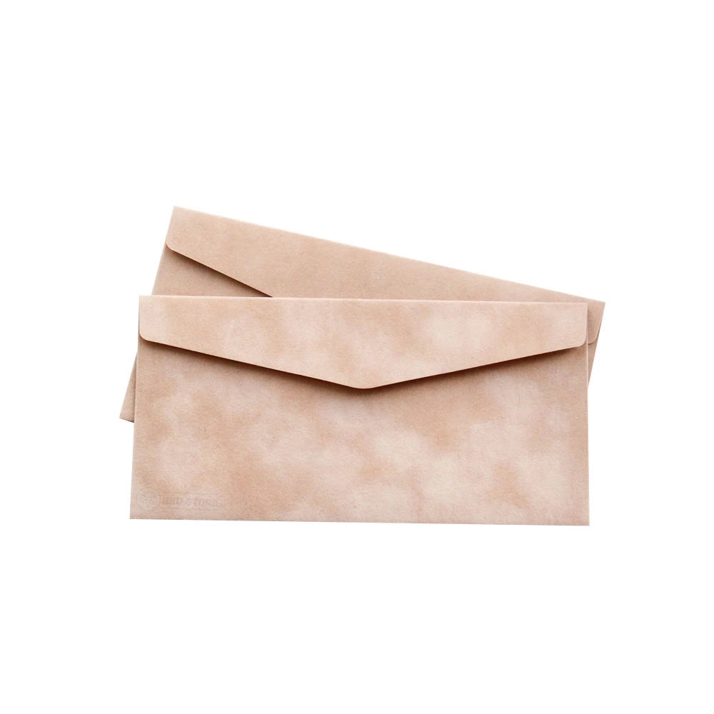 Конверт Е65 оксамитовий темна пудра — Бланки, журнали, календарі