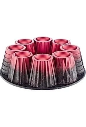 Форма для кекса OMS Стакани D26 см червоний OMS 3280-26-red
