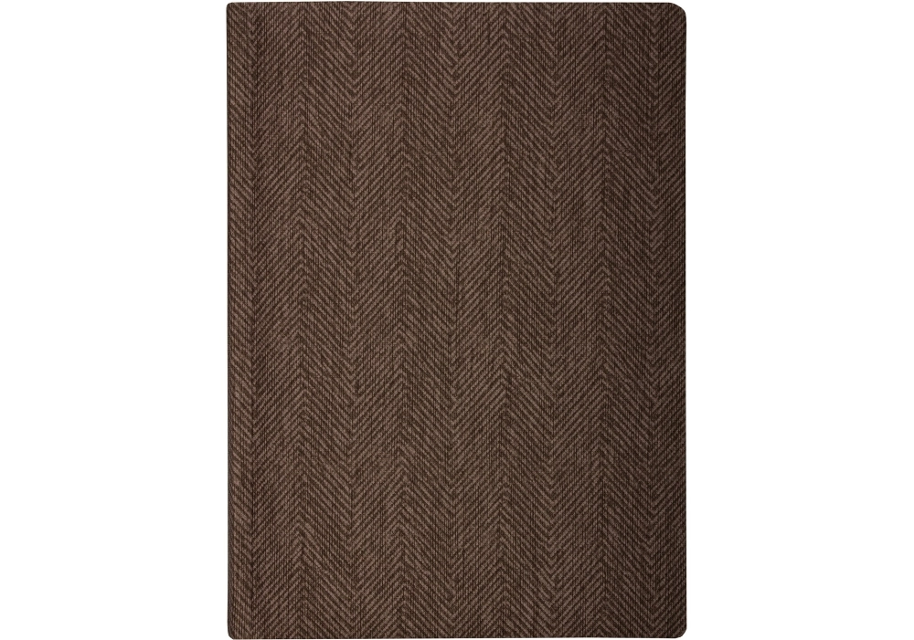Щоденник недатований А5 Optima Tweed коричневий кремовий блок клітинка O25410-07 Щоденник недатований А5 Optima Tweed коричневий кремовий блок клітинка O25410-07
