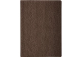 Щоденник недатований А5 Optima Tweed коричневий кремовий блок клітинка O25410-07