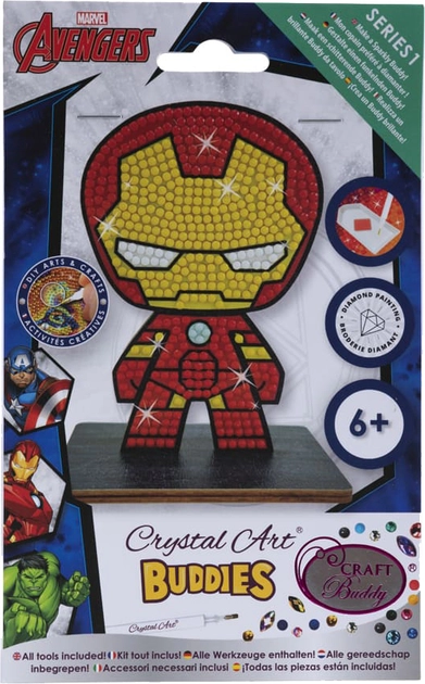 Набір для творчості Crystal Art Залізна людина CAFGR-MCU003