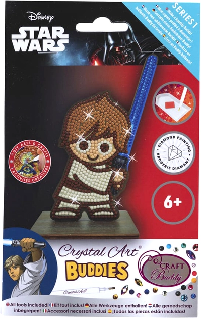 Набір для творчості Crystal Art Люк Скайвокер CAFGR-SWS002
