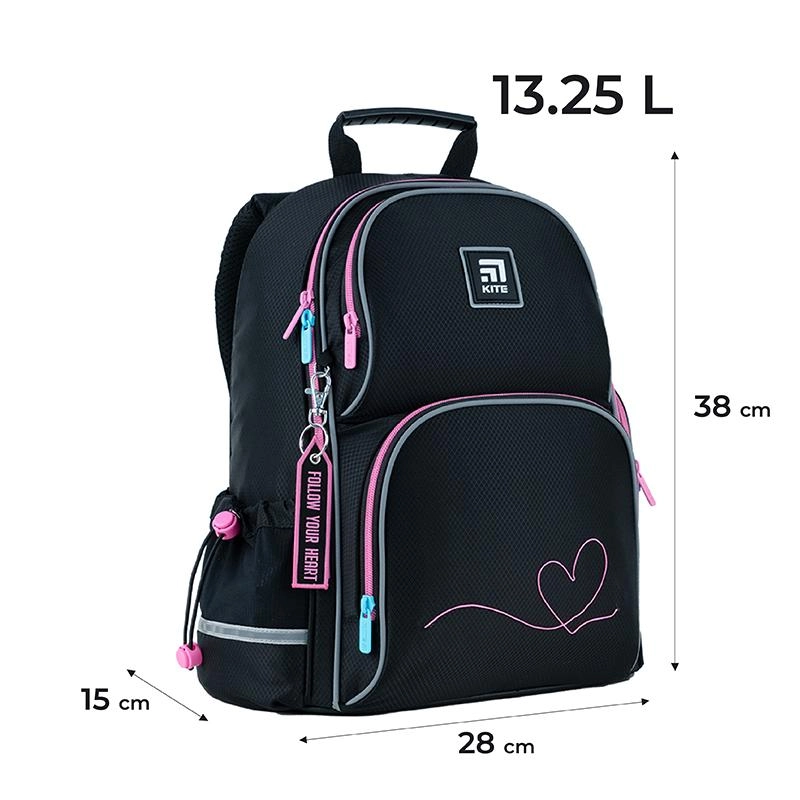 Рюкзак Kite Education 702 (LED) Heart K24-702M-1 (LED)